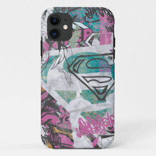 Supergirl Comic Capers Pattern 11 iPhone 11 Case