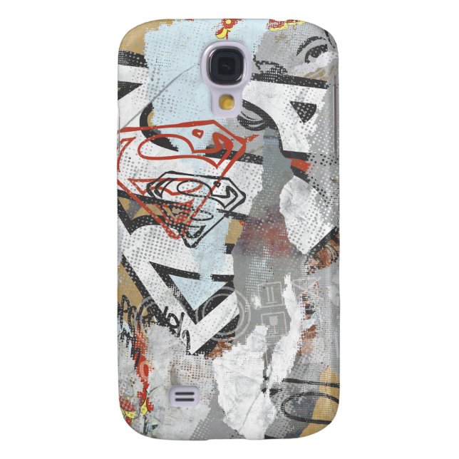 Supergirl Comic Capers Pattern 1 Case-Mate Samsung Galaxy Case (Back)