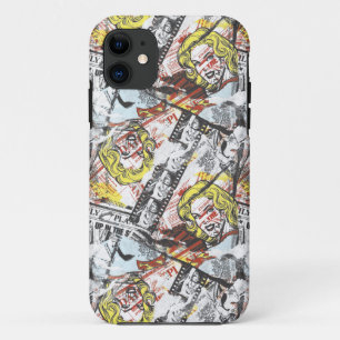 Supergirl Comic Capers Pattern 2 iPhone 11 Case