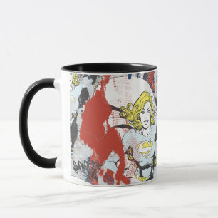 Supergirl Comic Capers Pattern 5 Mug