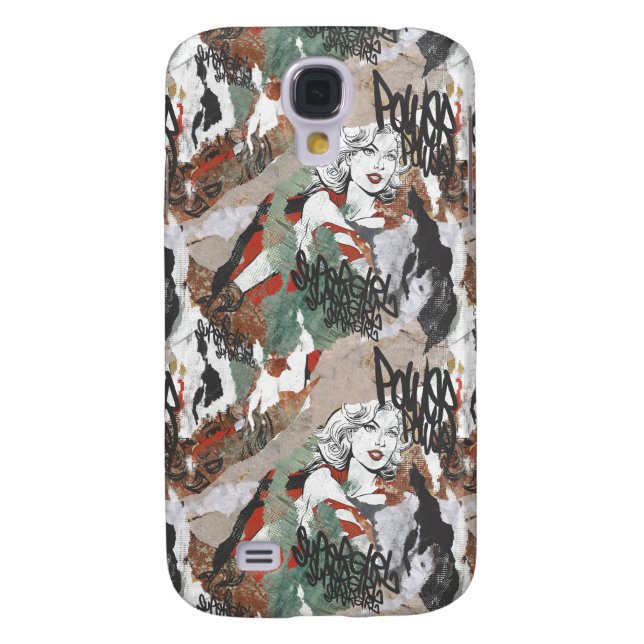 Supergirl Comic Capers Pattern 6 Case-Mate Samsung Galaxy Case (Back)