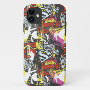 Supergirl Comic Capers Pattern 7 iPhone 11 Case