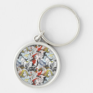 Supergirl Comic Capers Pattern 9 Key Ring