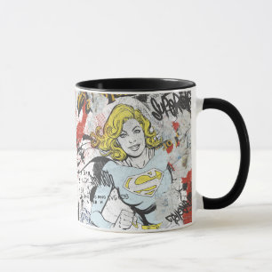 Supergirl Comic Capers Pattern 9 Mug