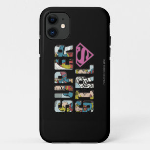 Supergirl Comic Logo iPhone 11 Case