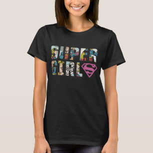Supergirl Comic Logo T-Shirt