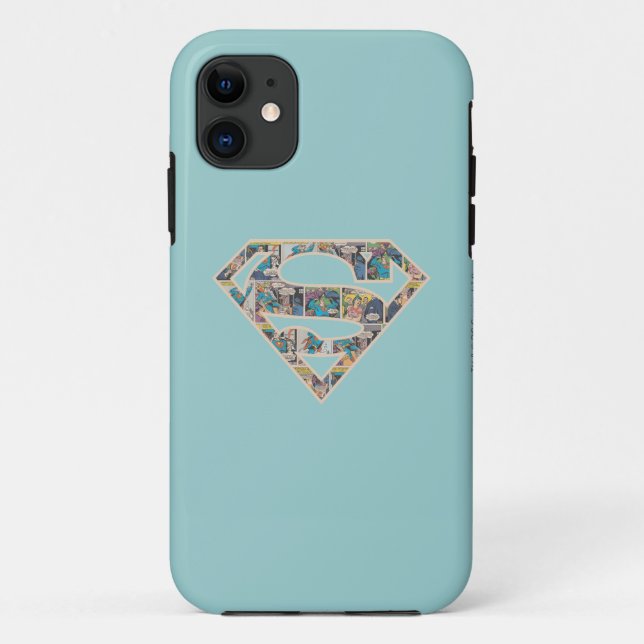 Supergirl Comic Strip Logo Case-Mate iPhone Case (Back)