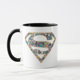 Supergirl Comic Strip Logo Mug