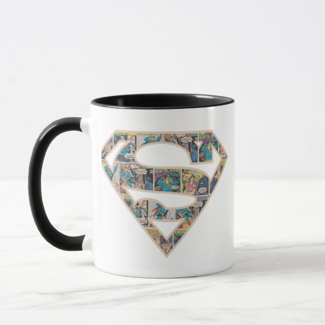 Supergirl Comic Strip Logo Mug (Left)