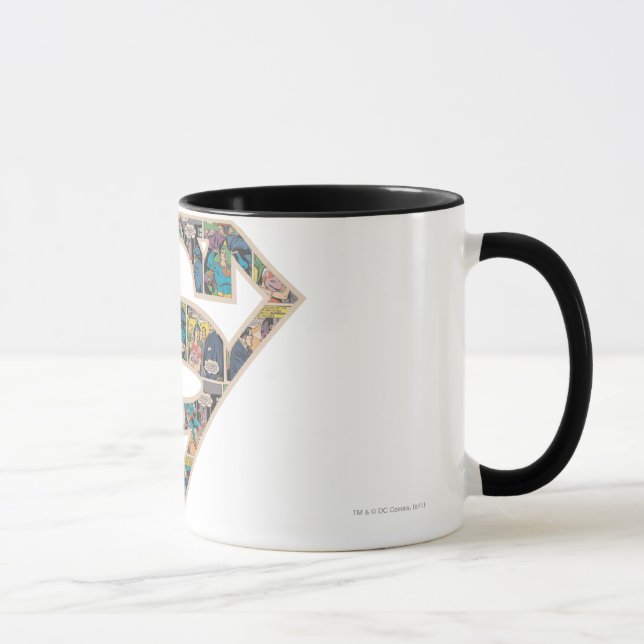 Supergirl Comic Strip Logo Mug (Right)