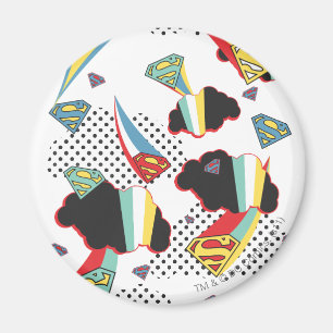 Supergirl Crazy Sky Magnet