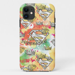Supergirl Crown Pattern iPhone 11 Case