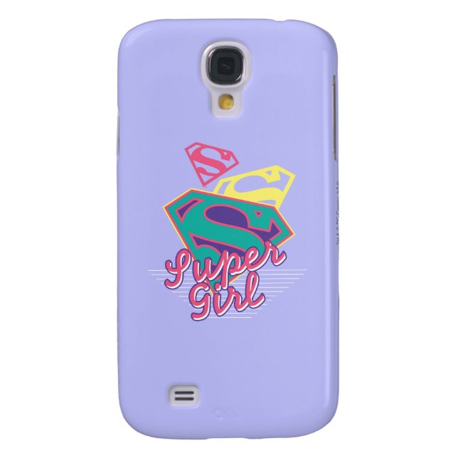 Supergirl Cursive Case-Mate Samsung Galaxy Case (Back)