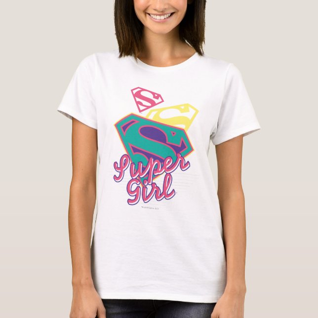 Supergirl Cursive T-Shirt (Front)
