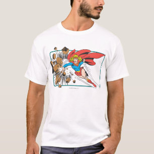 Supergirl Destroys Boulder T-Shirt