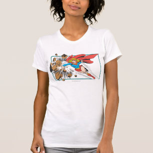 Supergirl Destroys Boulder T-Shirt
