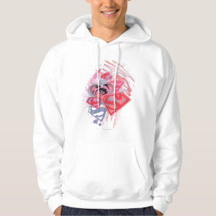 Supergirl Diamonds and Lips Hoodie