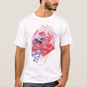 Supergirl Diamonds and Lips T-Shirt