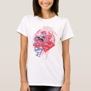 Supergirl Diamonds and Lips T-Shirt