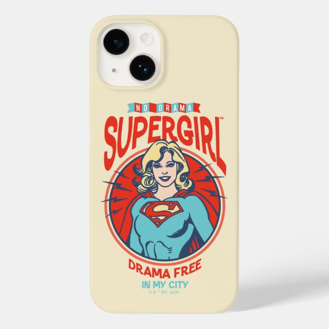 Supergirl Drama Free In My City Case-Mate iPhone Case (Back)