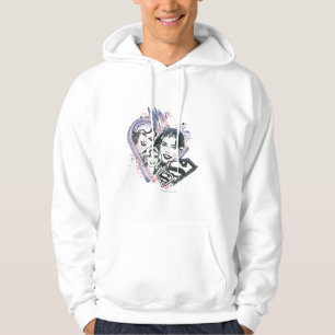 Supergirl Face Collage Hoodie