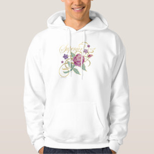 Supergirl Fancy Roses Hoodie