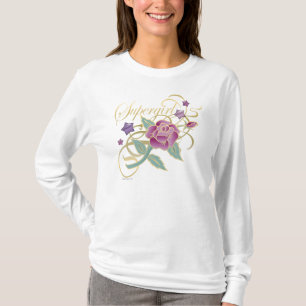 Supergirl Fancy Roses T-Shirt