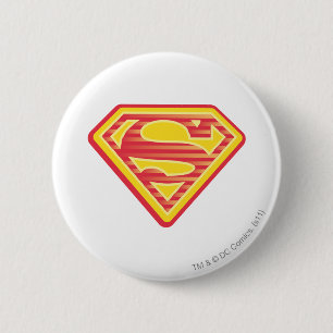 Supergirl Far-Out Logo 6 Cm Round Badge