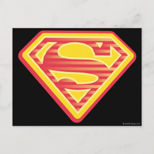 Supergirl Far-Out Logo Postcard