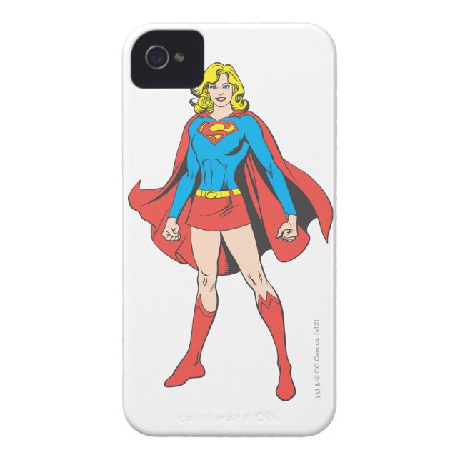 Supergirl Fight Stands Case-Mate iPhone Case (Back)