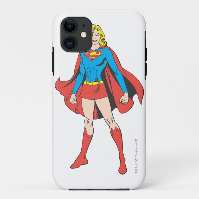 Supergirl Fight Stands Case-Mate iPhone Case (Back)
