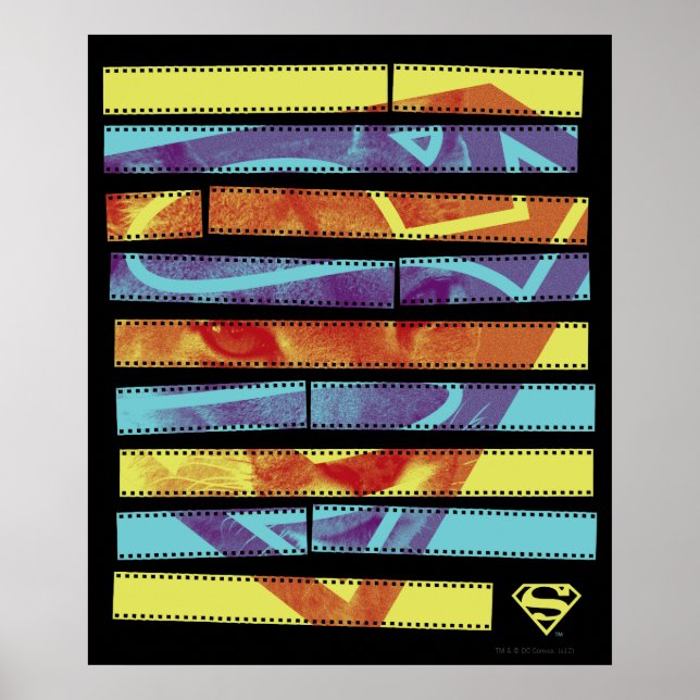 Supergirl Filmstrip Poster (Front)