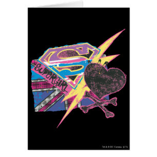 Supergirl Flag and Crossbones