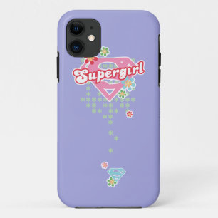 Supergirl Flower Madness iPhone 11 Case