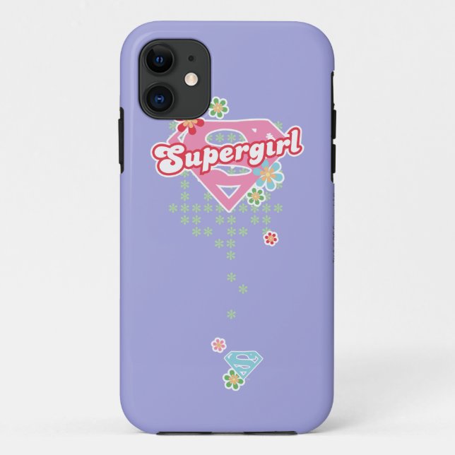 Supergirl Flower Madness Case-Mate iPhone Case (Back)