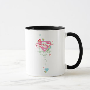 Supergirl Flower Madness Mug
