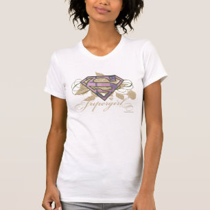 Supergirl Flowers T-Shirt