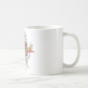 Supergirl Flying Lightning Tattoo Coffee Mug