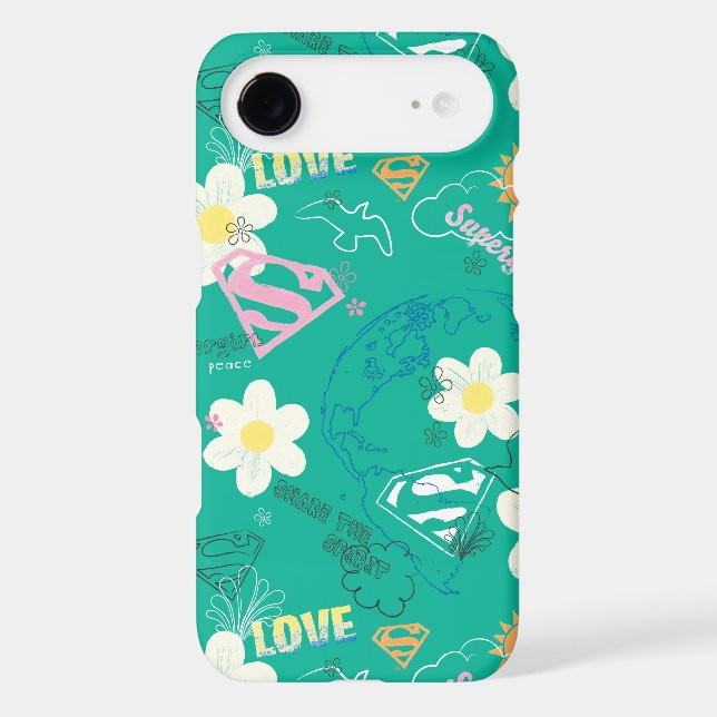 Supergirl for Peace Pattern Case-Mate Samsung Galaxy Case (Back)