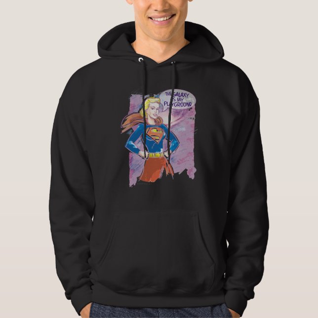 Supergirl Galaxy Hoodie (Front)