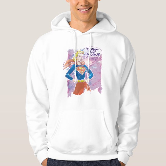 Supergirl Galaxy Hoodie (Front)