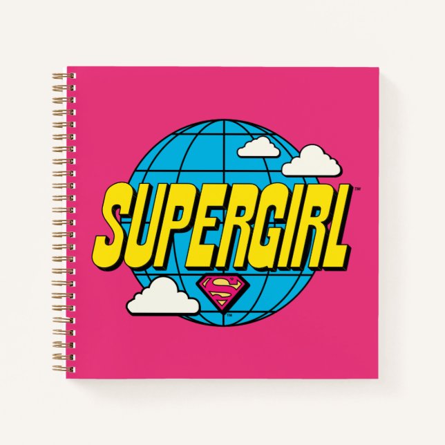 Supergirl Global Pop Graphic Notebook (Front)