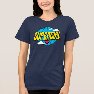 Supergirl Global Pop Graphic Tri-Blend Shirt