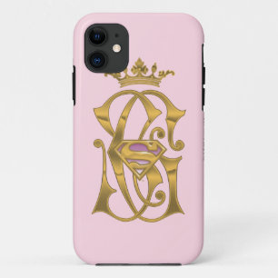 Supergirl Gold Crown iPhone 11 Case