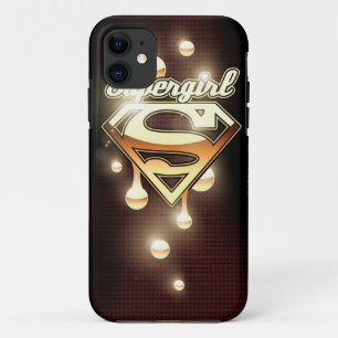 Supergirl Gold Drips iPhone 11 Case