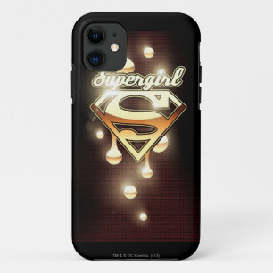 Supergirl Gold Drips iPhone 11 Case