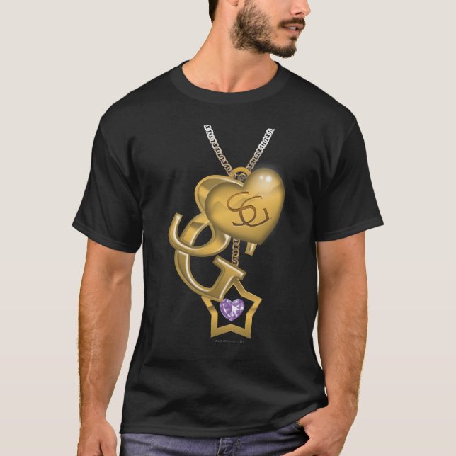 Supergirl Gold Locket T-Shirt (Front)