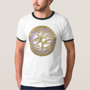 Supergirl Gold & Purple Circle Logo T-Shirt