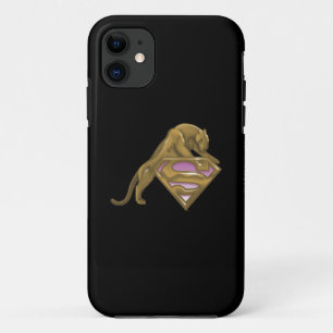 Supergirl Golden Cat iPhone 11 Case