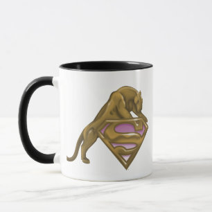 Supergirl Golden Cat Mug